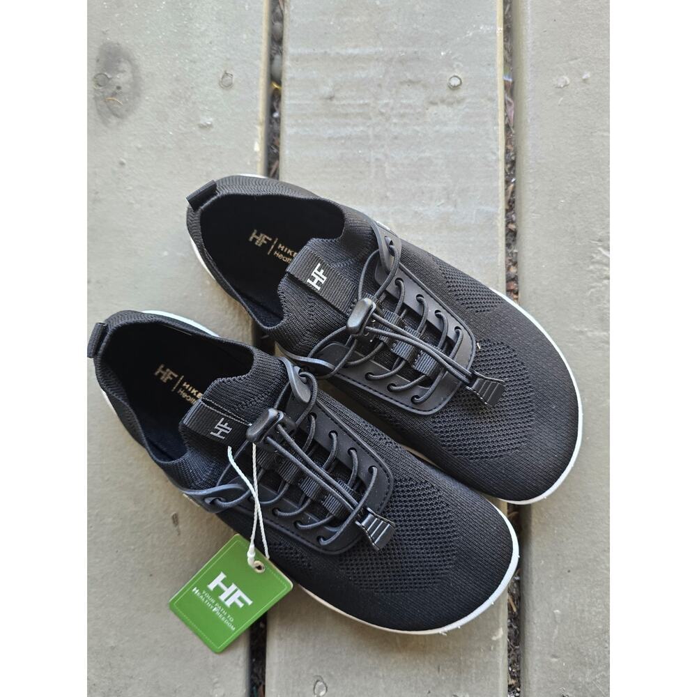 Hike Footwear HF  Black Low Top Breathable Sneakers Athletic size 5M